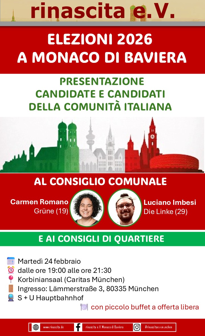 Presentazione candidati italiani elezioni comunali