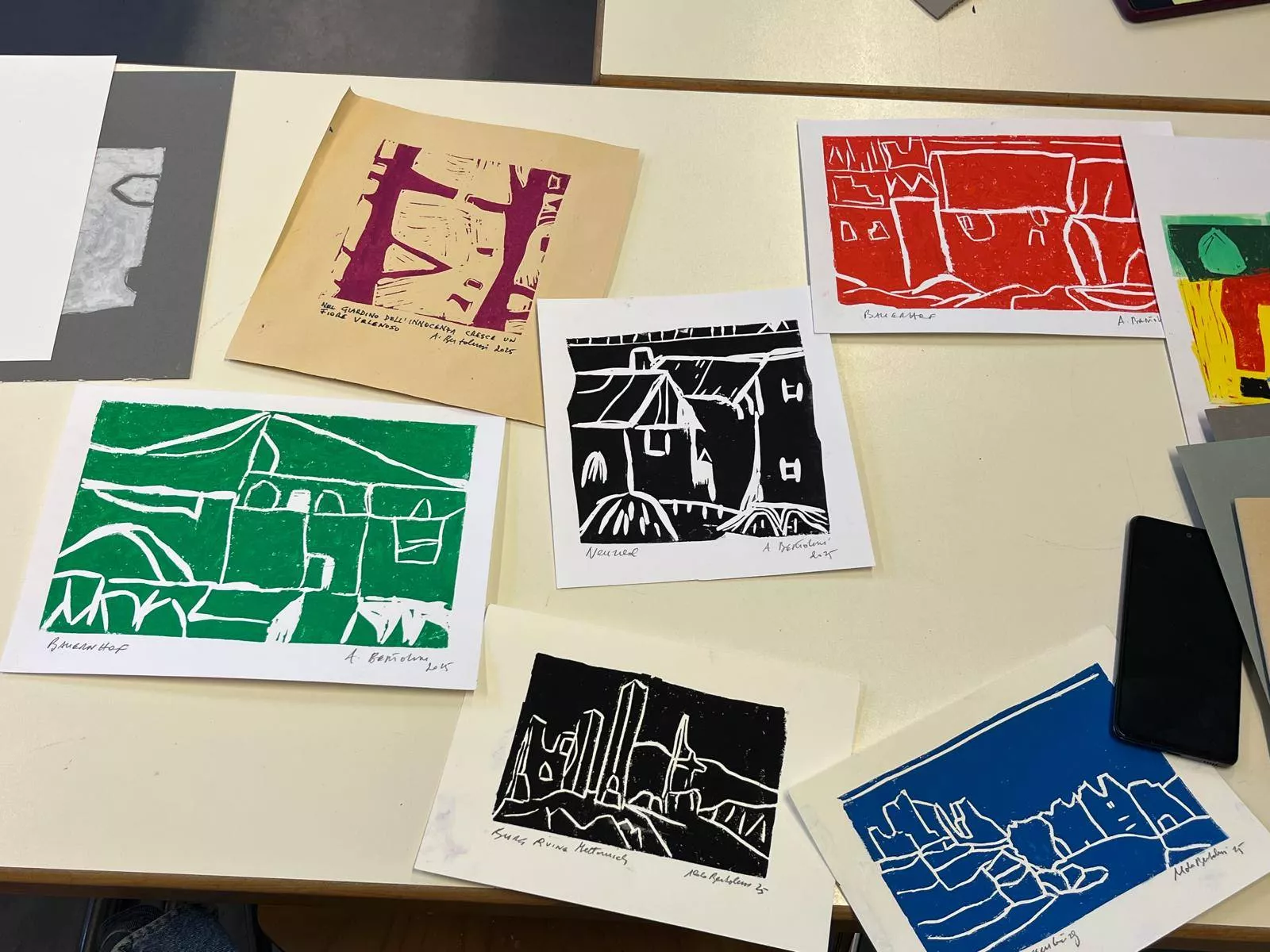 Workshop Lineografia