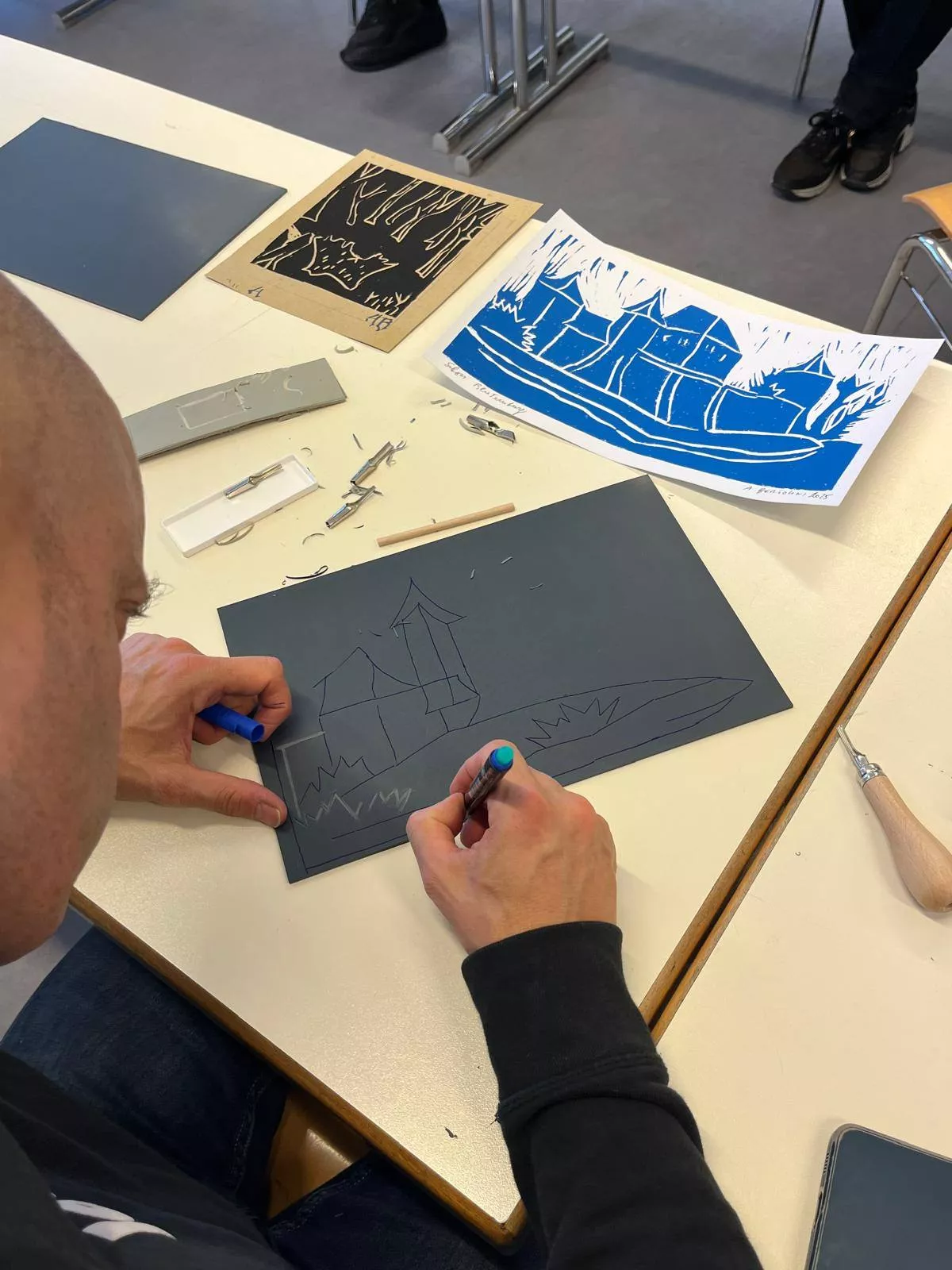 Workshop Lineografia