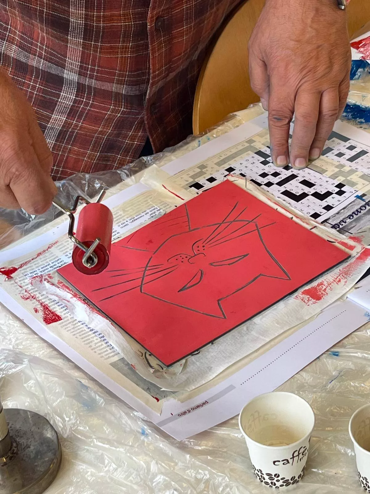 Workshop Lineografia