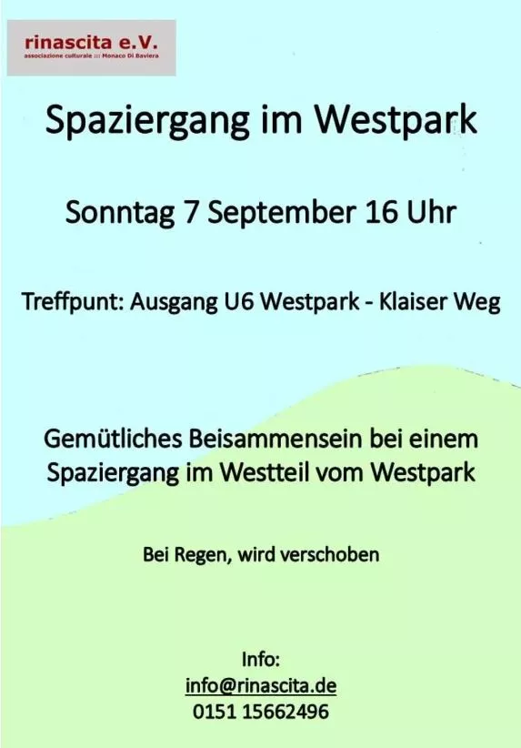 Spaziergang im Westpark