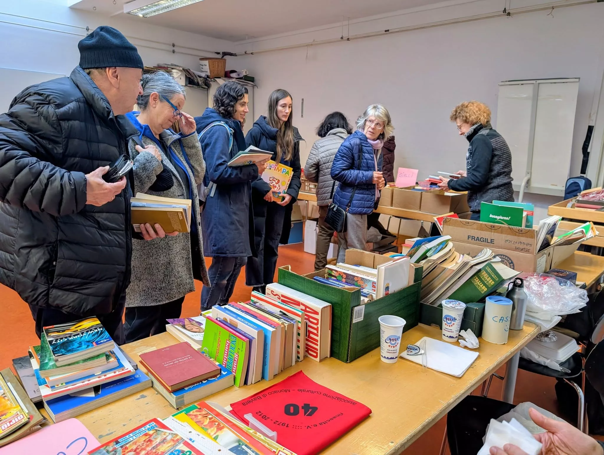 Mercatino del libro italiano