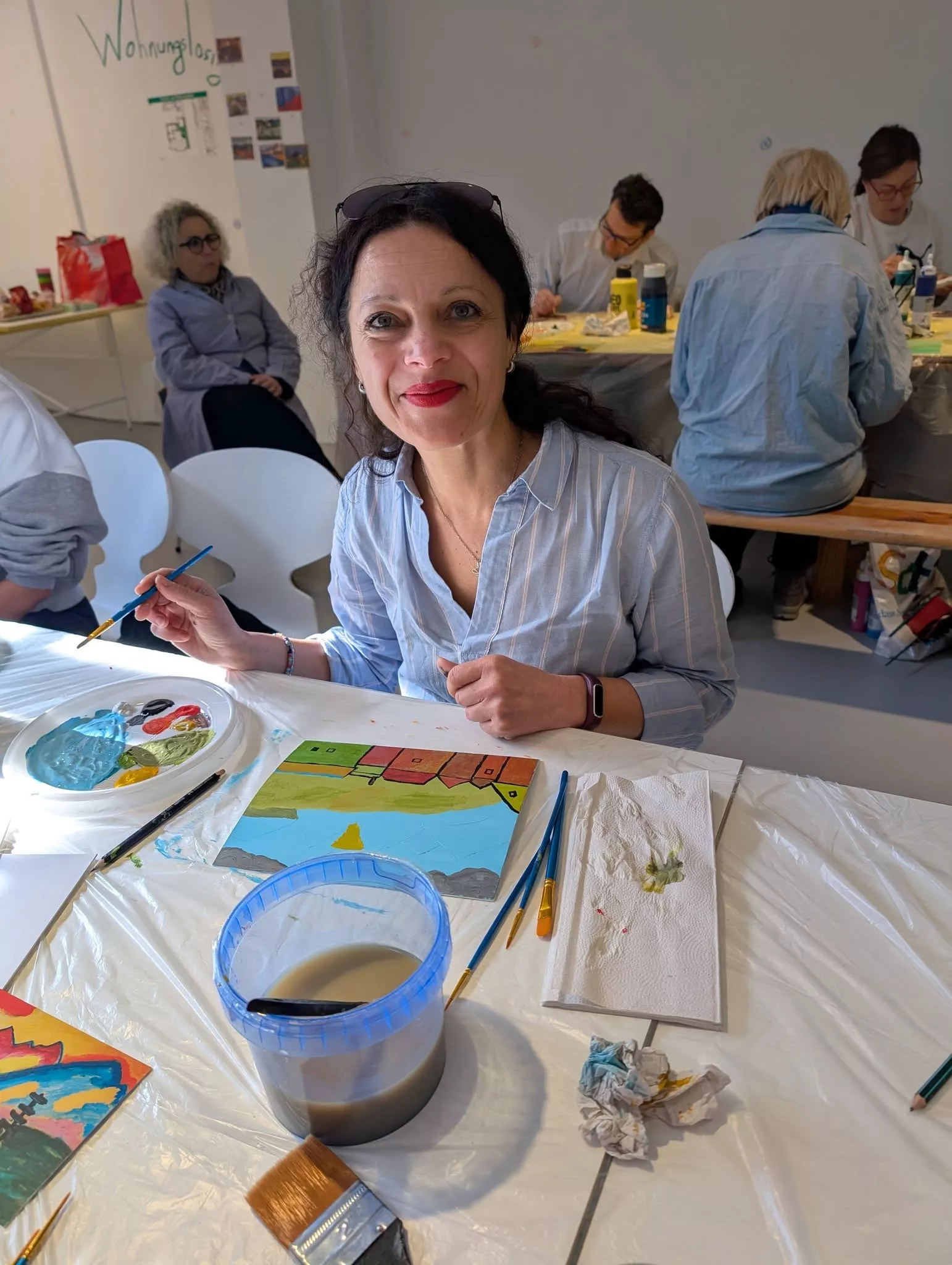 Primo incontro - Workshop di Pittura