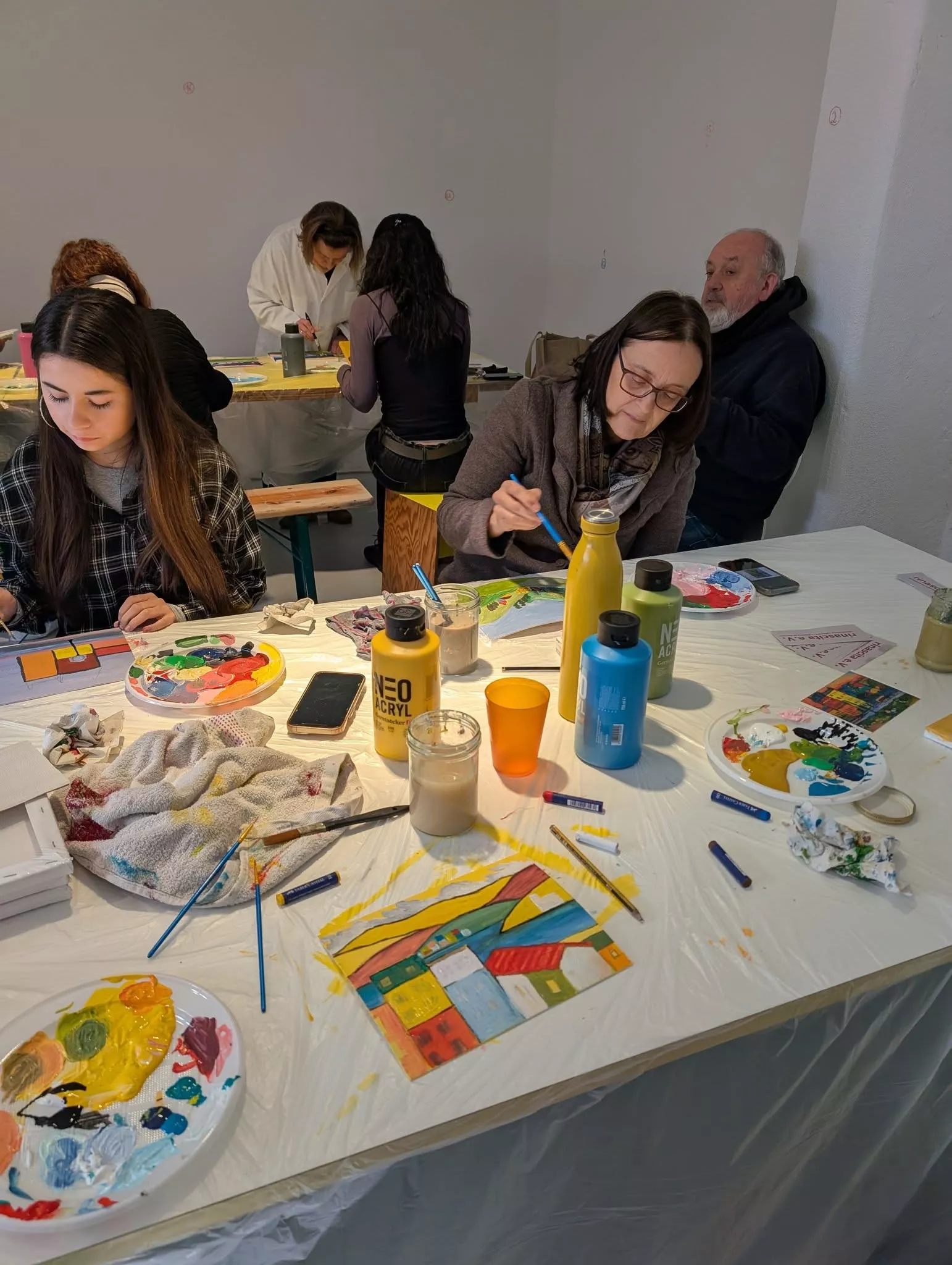 Primo incontro - Workshop di Pittura