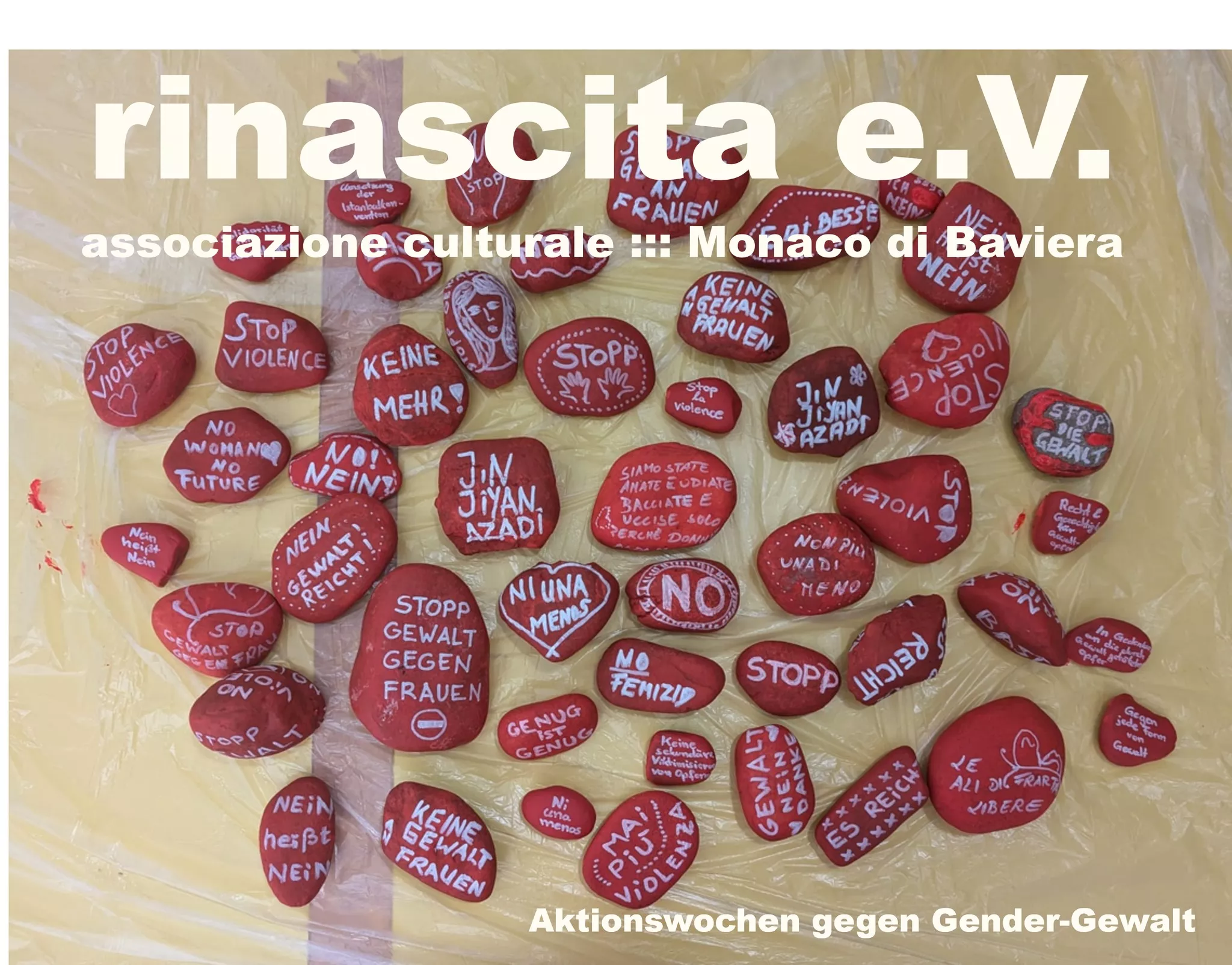 PIETRE ROSSE CONTRO LA VIOLENZA DI GENERE